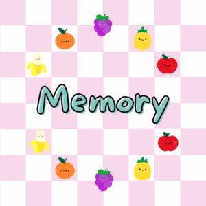 Memory de frutas